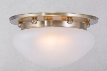 PARIS 30/1 - Brass ceiling light by Patinas Lighting - view 2